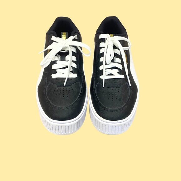 PUMA Cali Star Bold Black & White Platform Sneakers – Women’s 8.5 - Picture 3 of 9